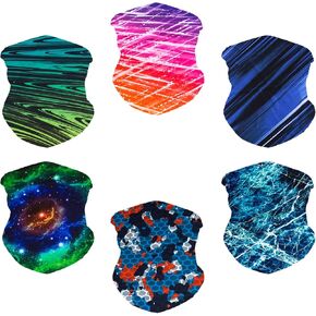 عصابة رأس واسعة للاستخدام الخارجي من LOTUYACY، وشاح للرقبة مقاوم للرياح واقٍ من الشمس وجيد التهوية للرجال والنساء، أغطية رأس متعددة الوظائف in Kuwait