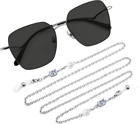YINHEXI Glasses Strap, Sunglasses Glasses Strap And Mask Lanyard, Ring Holder Necklace Eyeglasses Strap Glasses And Eyeglass Chain for Women, Eyeglass Chains for Women Stylish Glasses Holder in Kuwait