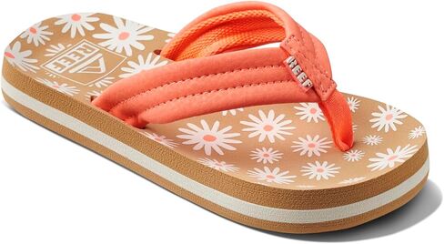 Reef Girls Kids Ahi Flip-Flop, Daisy, 2 Big in Saudi Arabia