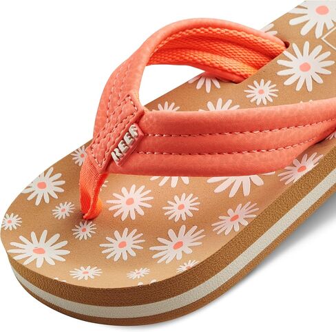 Reef Girls Kids Ahi Flip-Flop, Daisy, 2 Big in Saudi Arabia