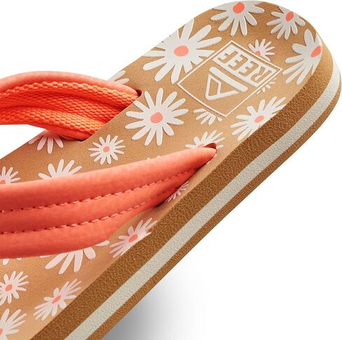 Reef Girls Kids Ahi Flip-Flop, Daisy, 2 Big in Saudi Arabia