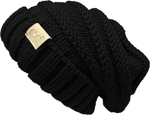 Funky Junque Knit Beanie Hat for Kids Baby Oversized Chunky Winter Slouchy Hats Ski Cap Boys Girls in Saudi Arabia