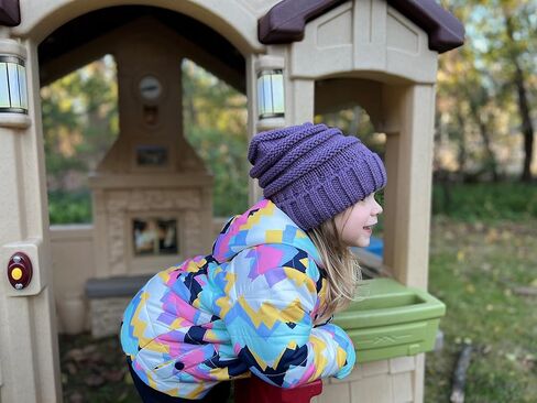 Funky Junque Knit Beanie Hat for Kids Baby Oversized Chunky Winter Slouchy Hats Ski Cap Boys Girls in Saudi Arabia