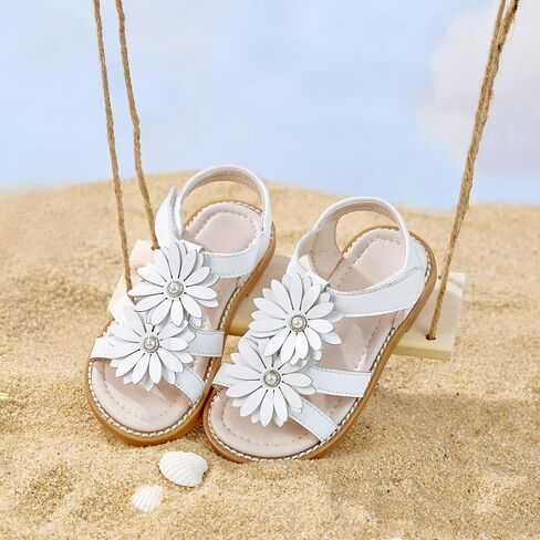 Kiderence Toddler Girls Sandals Little Girls Kids Summer Shoes Toddler Sandals in Saudi Arabia