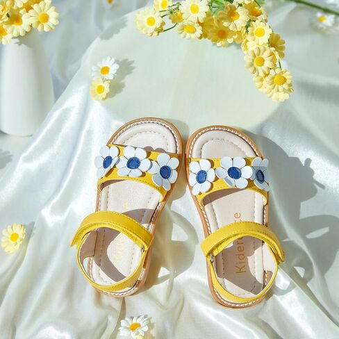 Kiderence Toddler Girls Sandals Little Girls Kids Summer Shoes Toddler Sandals in Saudi Arabia