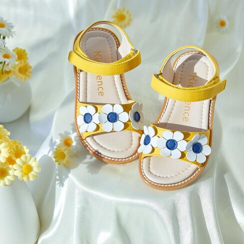 Kiderence Toddler Girls Sandals Little Girls Kids Summer Shoes Toddler Sandals in Saudi Arabia