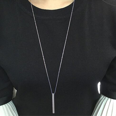 Perfect 4U Round Long Necklace 925 Sterling Silver Chain for Women Handcrafted Jewelry 16" - 30" in Saudi Arabia