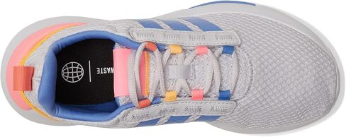adidas Racer TR21 Lifestyle Lace Shoes Kids', Grey, Size 3.5 in Saudi Arabia