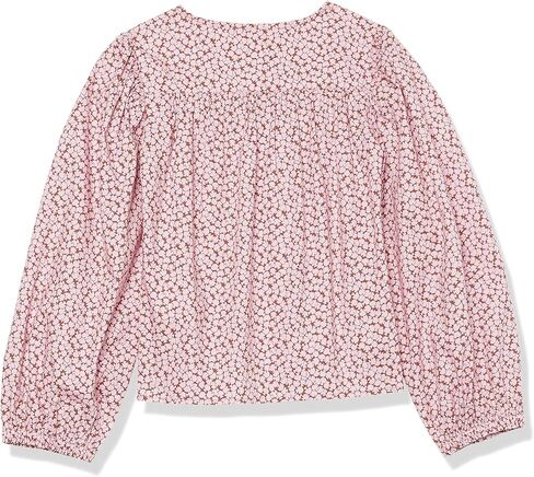 Amazon Aware بلوزة أنثوية بأكمام منتفخة من مزيج القطن للفتيات in Kuwait