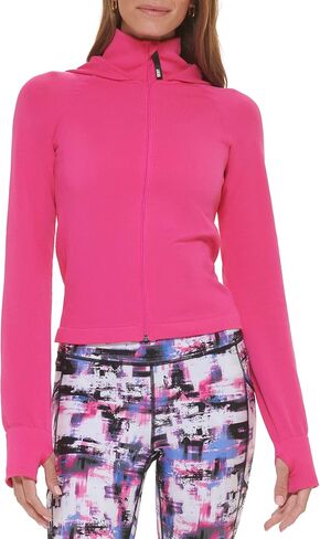 DKNY Women's Pullover Full Zip Sportswear Jacket in Saudi Arabia