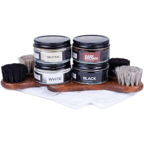 فوت فيتر مجموعة ملمع احذية داوبر ومرطب من هورس هير، يجدد الاحذية الجلدية، يلمع ويصلح in Kuwait