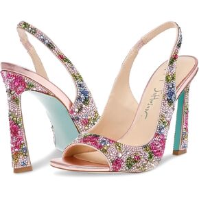 Betsey Johnson Women's Mina Peep-Toe Slingback Heeled Sandals in Saudi Arabia