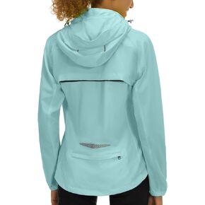 Little Donkey Andy Women's Quick-Dry Running Jacket UPF 50+ Cycling Jacket with Detachable Sleeves and Hood