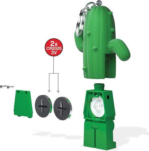 LEGO Shark Suit Guy & Cactus Boy Keychain Light Bundle in Saudi Arabia