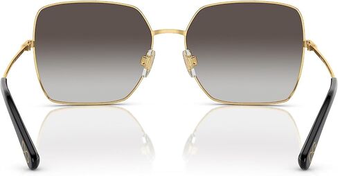 Dolce & Gabbana DG2242-13348G Sunglasses Black Gold/Grey Gradient 57mm in Saudi Arabia