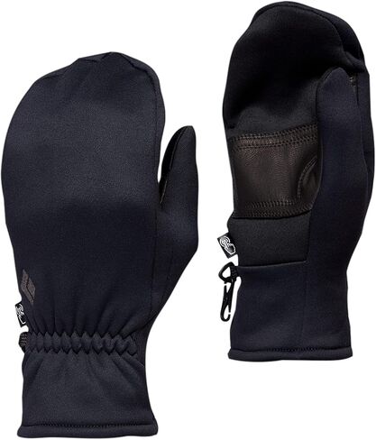 BLACK DIAMOND Equipment Heavyweight Screentap Mitts - Black - Small in Saudi Arabia