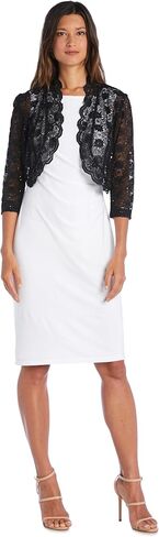 R&M Richards Women's Casual Over Dress Bolero in Saudi Arabia