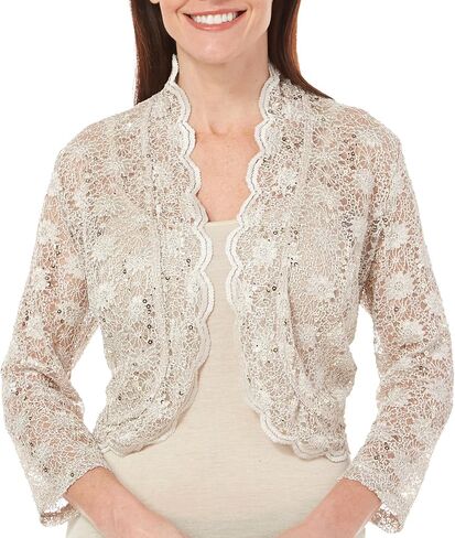 R&M Richards Women's Casual Over Dress Bolero in Kuwait