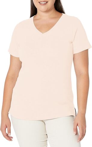 EVANS Women's Plus Size Top V Neck Ess E in Saudi Arabia