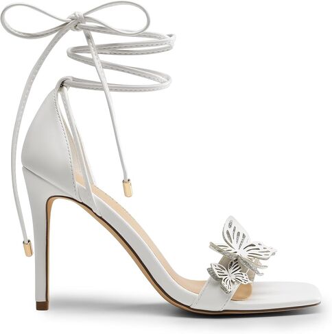 DREAM PAIRS بأربطة بكعب عالٍ بكعب ستيليتو للنساء Strappy Gladiator مثير مفتوح بمقدمة مربعة كعوب أنيقة بكعب أنيق لحفلات الزفاف وأحذية الصنادل in Saudi Arabia