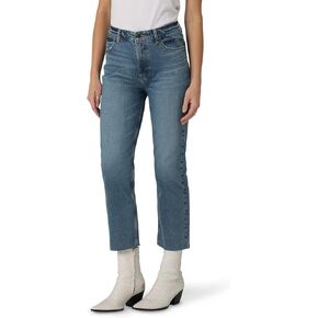 Wrangler Women's High-Rise Rodeo Straight Leg Crop Jean in Kuwait