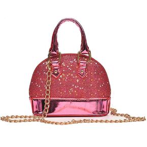 حقيبة يد JienClound للفتيات الصغيرات اللامعة للأطفال الصغار مزينة بالترتر على شكل نجمة وحقيبة كروس للأميرة ومحفظة صغيرة للفتيات in Kuwait