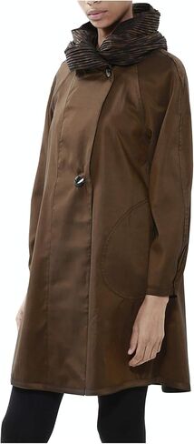 Short Donatella Fashion Travel Raincoat in Saudi Arabia