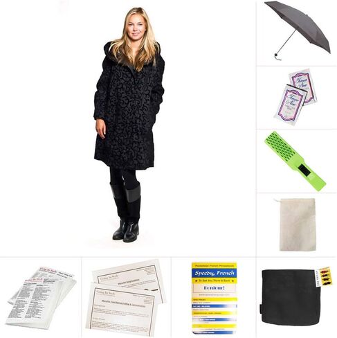 Short Donatella Fashion Travel Raincoat in Saudi Arabia