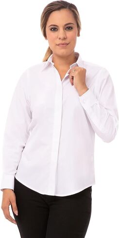 Chef Works Women's Basic Dress Shirt in Kuwait