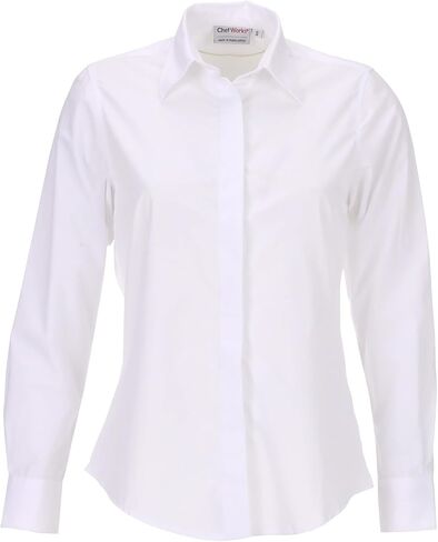Chef Works Women's Basic Dress Shirt in Kuwait