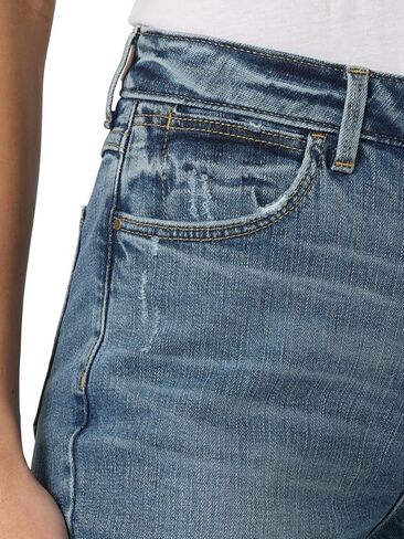 Wrangler Women's High-Rise Rodeo Straight Leg Crop Jean in Kuwait