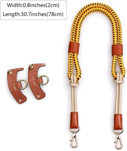 Jiesinlov Rope Purse Straps Replacement Crossbody Shoulder Strap for Mini Le PLIAGE in Saudi Arabia