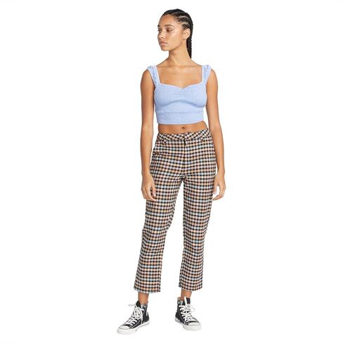 Volcom Women's Frochickie Highrise Chino Pant in Saudi Arabia