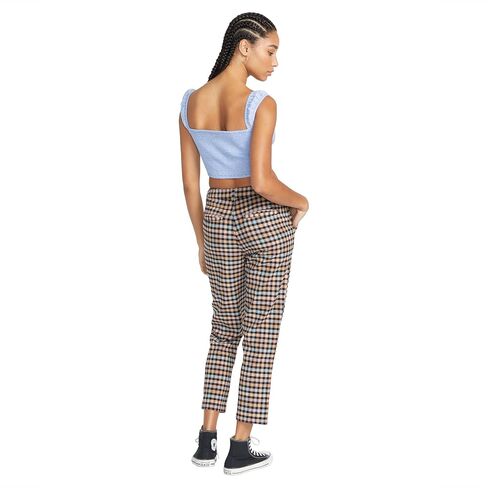 Volcom Women's Frochickie Highrise Chino Pant in Saudi Arabia