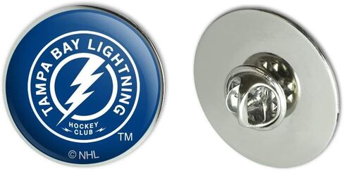 NHL Tampa Bay Lightning Logo Metal 1.1" Tie Tack Hat Lapel Pin Pinback in Saudi Arabia
