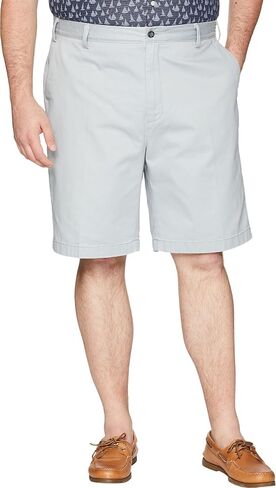 Nautica Men's Big and Tall Cotton Twill Flat Front Chino Short in Saudi Arabia