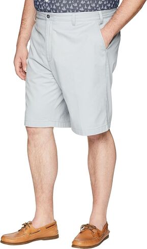 Nautica Men's Big and Tall Cotton Twill Flat Front Chino Short in Saudi Arabia