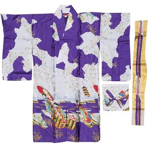 THY COLLECTIBLES Women's Silk Traditional Japanese Kimono Robe/Bathrobe/Party Robe