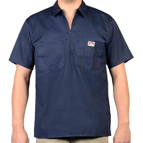 Ben Davis Short Sleeve 1/2 Zip Shirt