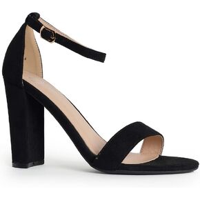 أحذية J. Adams Shirley Heels للنساء - صنادل أنيقة بكعب عالٍ بحزام الكاحل in Saudi Arabia