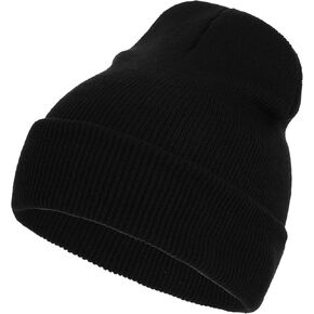 DIVINA VITAE Knitted Beanie Hat for Men and Women, Winter Skull Cap Cuffed Winter Hats Soft Thick Warm Stretchy Knit Caps in Kuwait