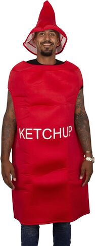 Ketchup and Mustard Costume - Halloween Couples Costumes for Adults - Mascot Costume - Food Costumes by Tigerdoe in Saudi Arabia