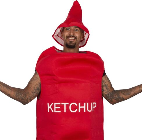 Ketchup and Mustard Costume - Halloween Couples Costumes for Adults - Mascot Costume - Food Costumes by Tigerdoe in Saudi Arabia