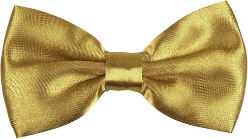 Neck Bowtie Tuxedo for Men Adjustable Solid Satin Pre-tied 12 Pcs Wedding Party in Kuwait