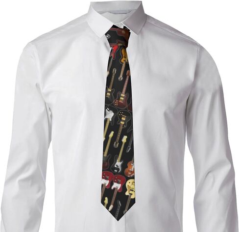 SKT T1 Men's Novelty Neckties Funny Music Ties Gifts for Men Teen Boys, Fashion Neck Tie for Birthday Christmas Party in Kuwait