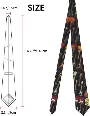 SKT T1 Men's Novelty Neckties Funny Music Ties Gifts for Men Teen Boys, Fashion Neck Tie for Birthday Christmas Party in Kuwait