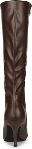 Allegra K Women's High Heels Pointed Toe Stiletto Heel Knee High Boots in Saudi Arabia