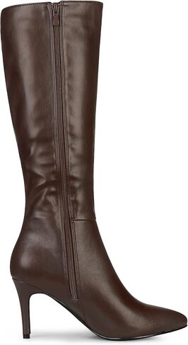 Allegra K Women's High Heels Pointed Toe Stiletto Heel Knee High Boots in Saudi Arabia