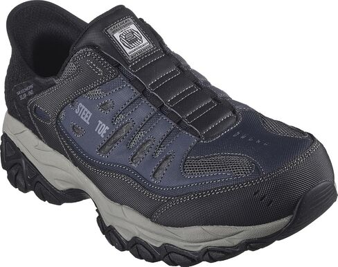 حذاء Skechers الرجالي سهل الانزلاق بدون استخدام اليدين Cankton-Faison St Industrial in Saudi Arabia