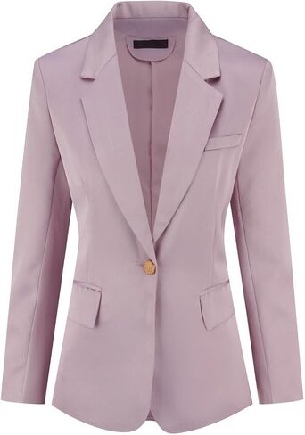 YYNUDA Women's Business Suit Set Ladies 2 Piece Office Work Solid Blazer Jacket and Pants in Kuwait